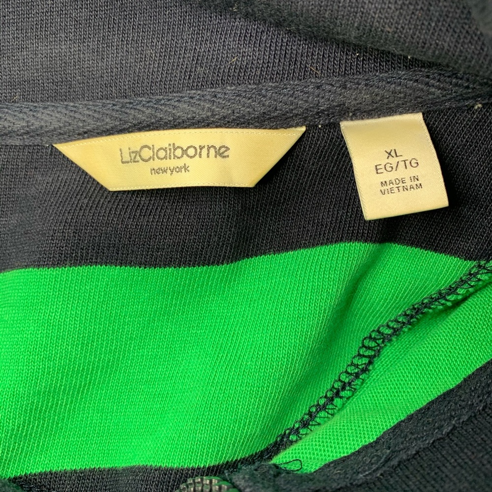 🌵LIZ CLAIBORNE ZIPPED SWEATSHIRT - Picture 6 of 7
